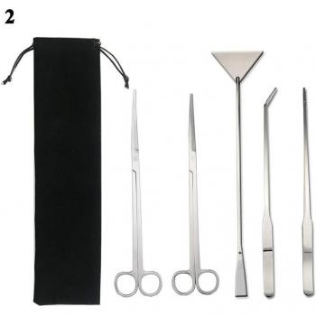 Conjunto de tijeras y pinzas de acuario 3-5 unidades