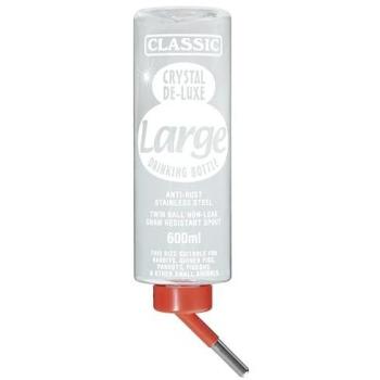 Bebedero Crystal Deluxe para conejos (600 ml, plástico)