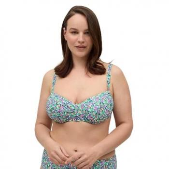 Top bikini reductor contorno ajustable