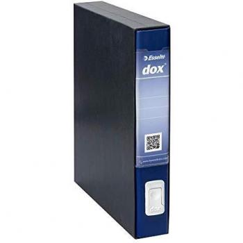 Raccoglitore a Leva Esselte Dox 4, Blu, 5 cm di Dorso
