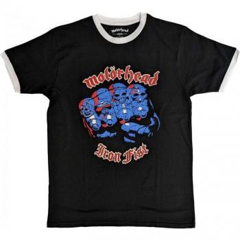 Motorhead Man/Vrouw Erw. T-shirt 'Iron Fist' M Geel
