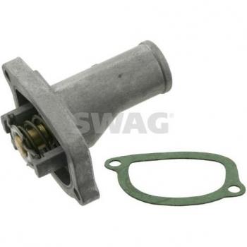 Thermostat d'eau SWAG 70 91 0897 avec joint d'étanchéité pour FIAT Doblo I, Panda II et Punto II