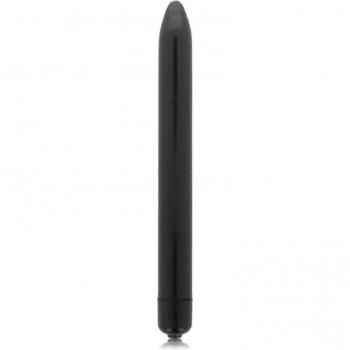Glossy slim vibrador nero
