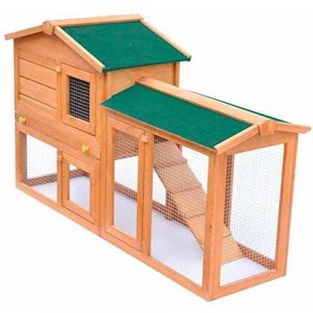 Casa de Animales de Madera para Exterior