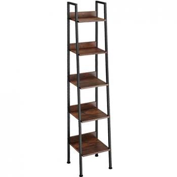 Tectake 5-Tier Ladder Shelf