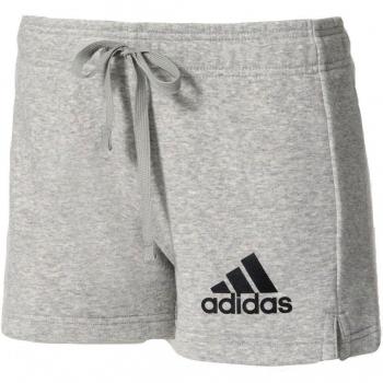 Pantalón Corto Deportivo Mujer adidas Gris