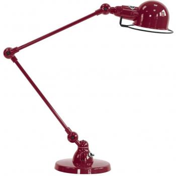SI333 Jieldé Signal bordslampa, 2x30 cm, burgund
