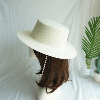Verano Sombrero Jazz Perla