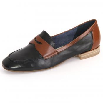 Regarde Le Ciel Damen Slipper Anabelle 13 – Dunkelblau