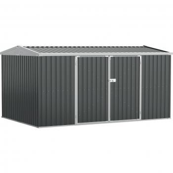 Outsunny 14 x 8 Ft Lockable Garden Shed