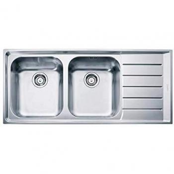 Franke Lavello due vasche con gocciolatoio a destra Neptune NEX 221