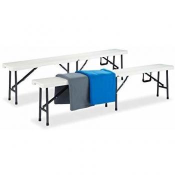 Panca da Giardino Pieghevole Relaxdays