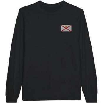 Manga larga Pixelforma: camiseta 100% algodón con emblema de Jersey
