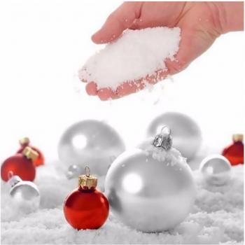 Concentré de neige décorative 300 g pour arbres de Noël