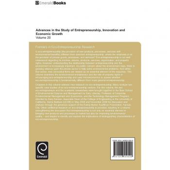 Frontiers in Eco Entrepreneurship Research