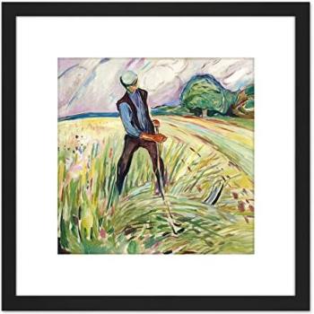 Artery8 “The Haymaker” 8×8″ Black Wooden Framed Picture