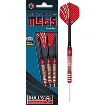 Bull’s 23g Metis Steel Dart with Red/Gold Design