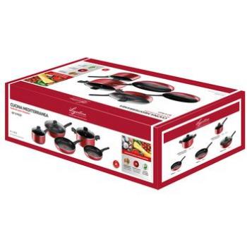 Set di pentole Lagostina 8pz Cucina Mediterranea