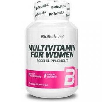 Vitaal & Sterk Multivitamin Vrouw 60 Tabletten