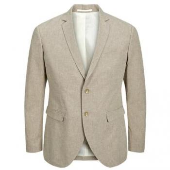 Blazer Slim Fit Jack & Jones Beige Riviera 48