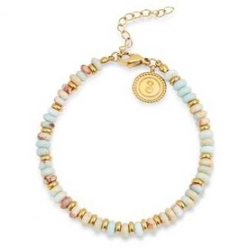 Pulsera Full Daylight de Acero Bañado en Oro de 18Kt