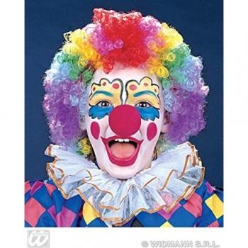 Clown-Nase aus Frottee, rot, für Erwachsene