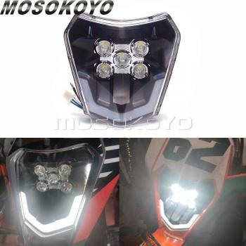 LED Headlight for Motorcycle EXC XC-W Six Days TPI FREERIDE 250 F