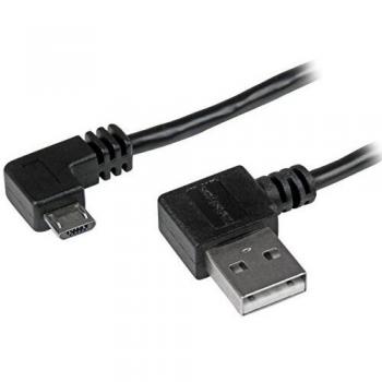 USB‑A zu Micro‑B 2 m Kabel – Winkel‑Stecker