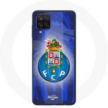 Protection coque Galaxy A12 – Maniacase, motif Porto et couleur bleue