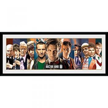Photographie encadrée Doctor Who 11 Doctors 76 x 30 cm