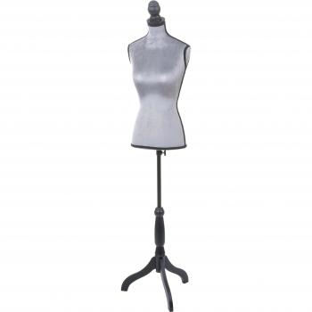 Vetrina Glamour: Busto Donna Velluto Grigio