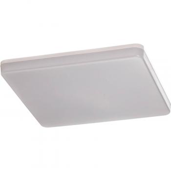Heitronic Plafón LED con sensor, 24W, 2160 lm, 3000K, IP54