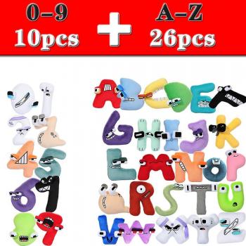 Peluchín Estilo Letras 0-9
