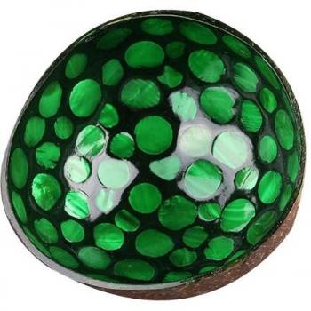 Round Coconut Shell Soup Bowl