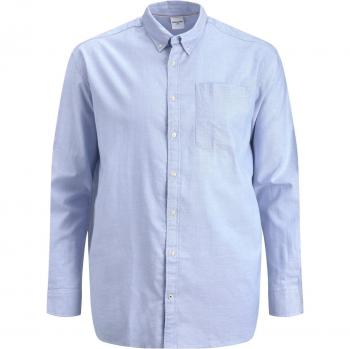 Chemise Grande Taille Jack & Jones Oxford 5XL – Bleu