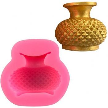 Gypsum Aroma Vase with Silicone Cake Mold