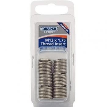 Draper Expert M12 x 1.75 Metric Thread Insert Refill Pack (6 Pieces)
