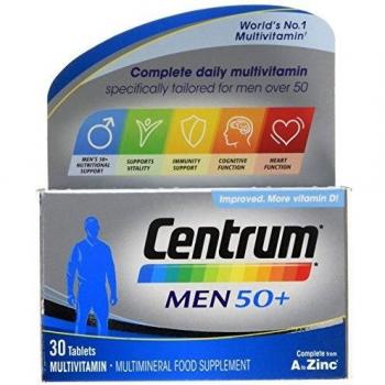 Centrum Men 50+ Multivitamin for Men, 30 Tablets