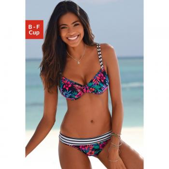 Bikini Top Venice Beach Estivo Blu Rossa