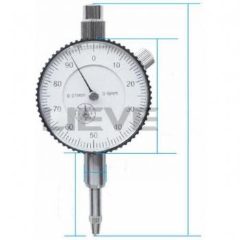 Compact Jewel Dial Gauge 0–8 mm