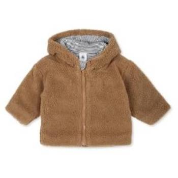 Giacca in sherpa con cappuccio per neonati Petit Bateau 6M