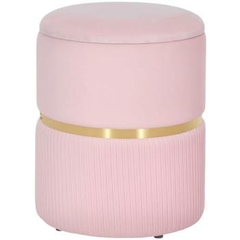 ComfortCushion Storage Seat – Pink