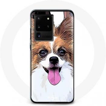 Continental Miniature Spaniel Galaxy S20 Ultra Case