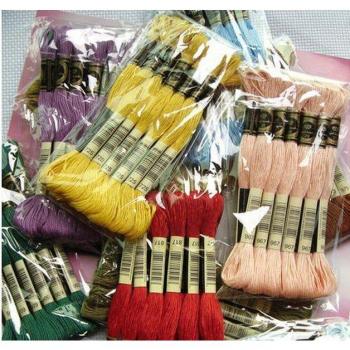 DMC 50 Skeins Cross Stitch Thread Collection