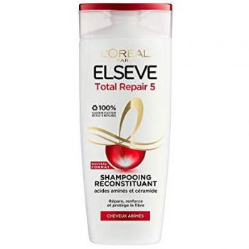 Total Repair 5 Elseve Shampooing pour Revitaliser les Follicules