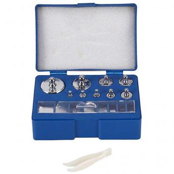 Poids calibrés 17x, 10 mg–100 g, acier haute précision