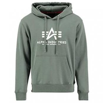 Sudadera con capucha Alpha Industries Basic Verde