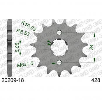AFAM Rocchetto per catena 20209‑18
