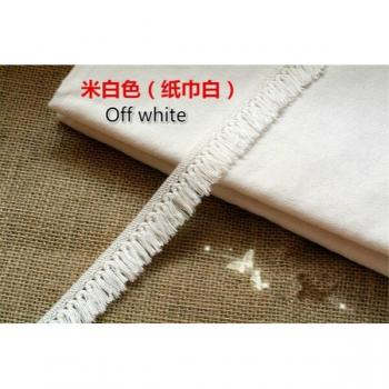 10 Yards of 2.5CM Wide Cotton Lace Trim with Tassels