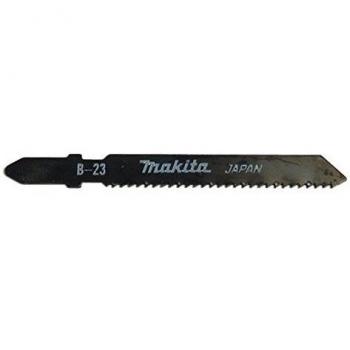 Makita A-85737 Lama per seghetto alternativo B-22 5 fogli di lamiera HSS Corte Basic per metallo classe T118A 24 DPP 50mm denti Tipo b (versione con astuccio) e 5